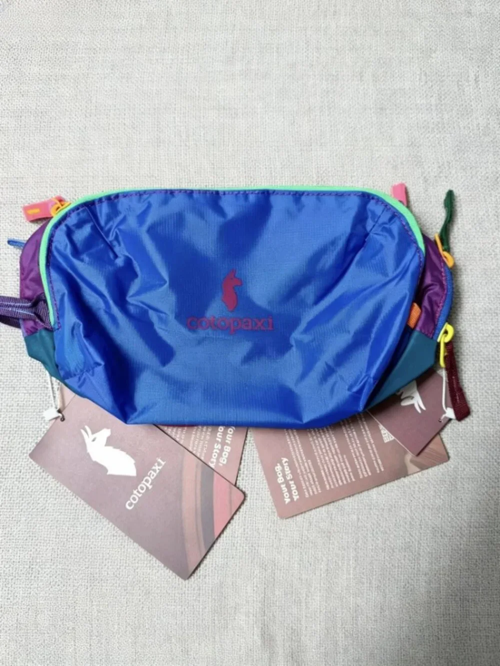 Cotopaxi Colorful Organizer Pouch